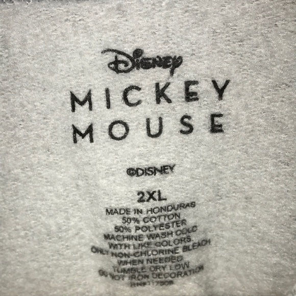 Disney Mickey Mouse Crewneck Sweatshirt Size 2XL - Picture 3 of 5